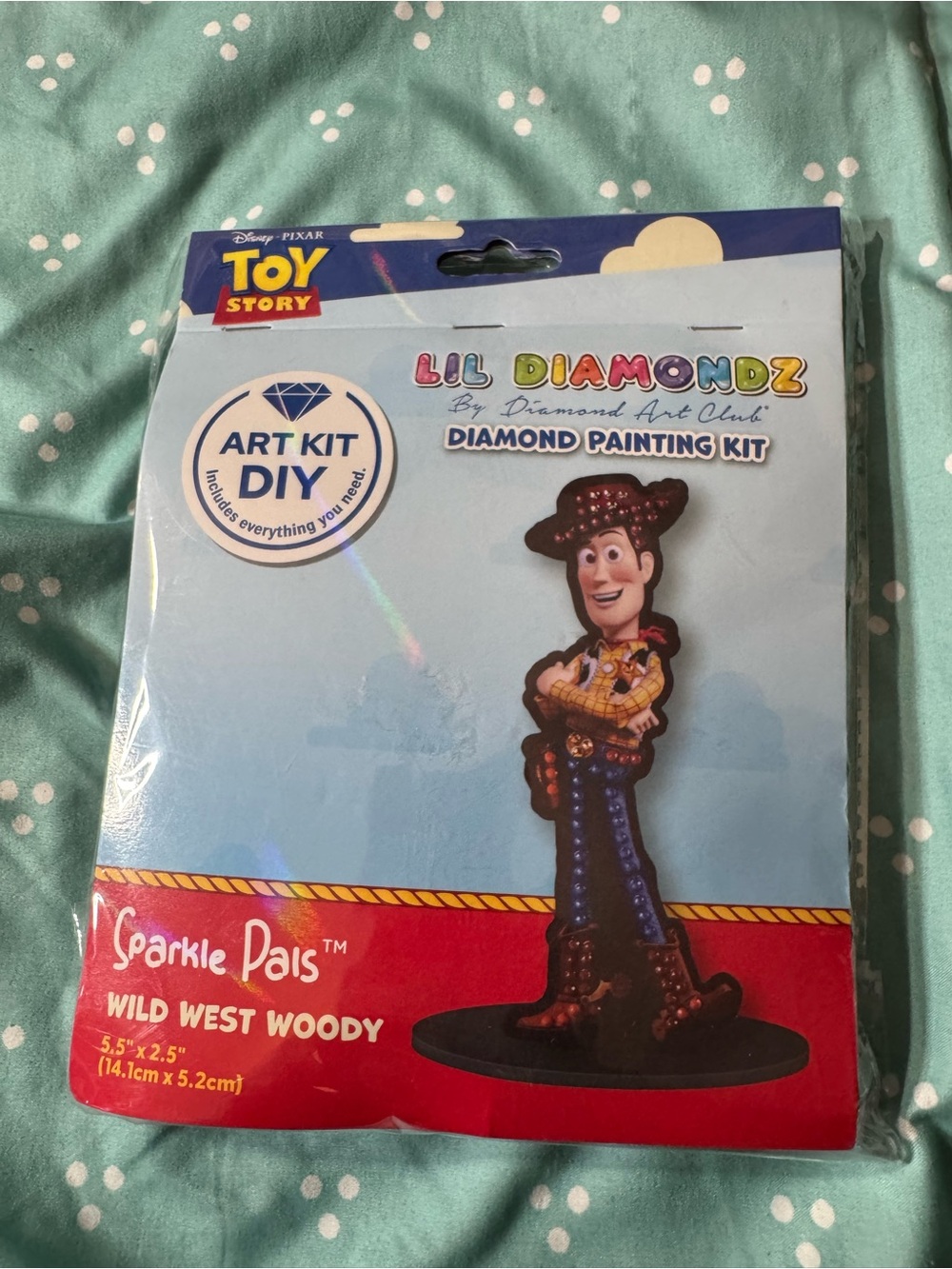 Diamond Supply Co. Toy Story Wild West Woody Diamond Painting Kit - Blue/Red